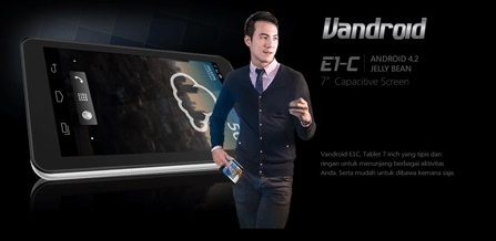 Harga Tablet Advan Vandroid E1C Tahun 2017 Lengkap Dengan Spesifikasi RAM 1GB Harga Rp. 700 Ribuan