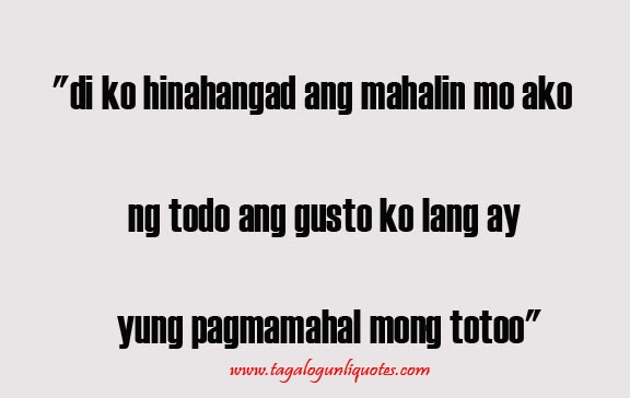 Quotes Tagalog Sweet For Him