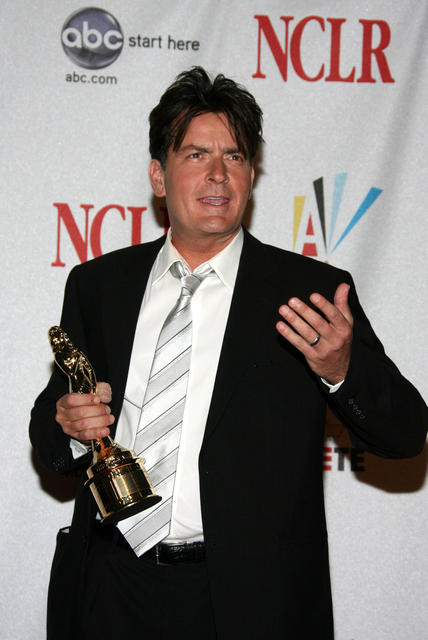 charlie sheen. Charlie Sheen is back in rehab