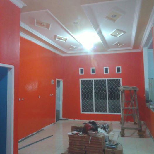 18 Desain Plafon Gypsum Bermodelkan Modern Plafon Gypsum 