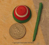 quilled 3d spinning top