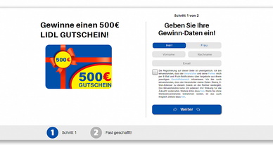 Gewinne eien 500 EUR LIDL GUTSCHEIN