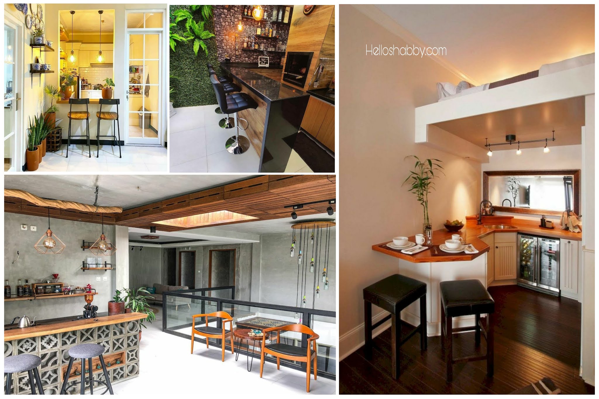 6 Inspirasi Desain Dapur Minimalis Ukuran Kecil Ala Cafe HelloShabbycom Interior And Exterior Solutions