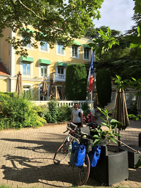 French Village Diaries cycling Ardeche Via Rhôna Le Cèdre de Soyons