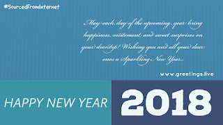 May each day of the upcoming year bring happiness, excitement and sweet surprises on your doorstep! Wishing you and all your dear ones a fabulous New Year.