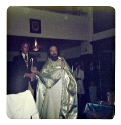 Russian Orthodox Baptism at Holy Trinity Cathedral in San Francisco in 1976