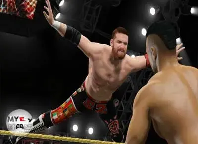 من داخل لعبة المصارعة WWE 2K15 للكمبيوتر من ميديا فاير