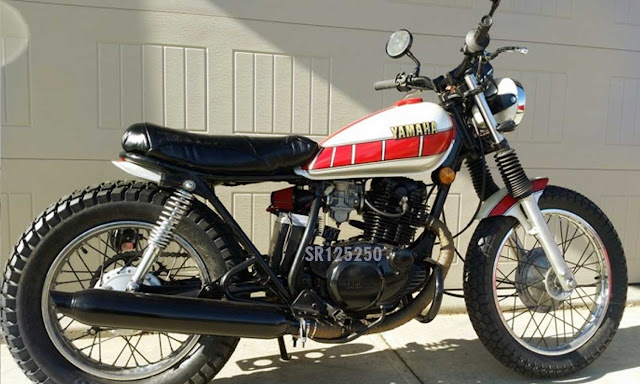 1981 Yamaha SR250 Scrambler Custom