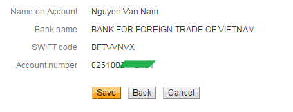 Bước 3 - Thêm ngân hàng vào Paypal