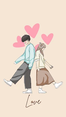 wallpaper couple pasangan aesthetic