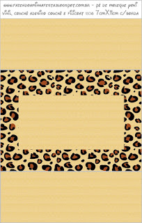 Leopard Prints Free Printable Labels.