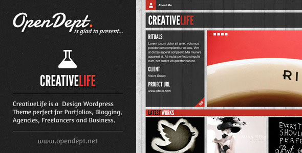 CreativeLife WordPress Theme Free Download by ThemeForest.