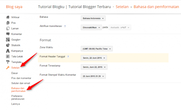 Cara Tampilkan Menu Penghasilan di Blogger