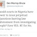 Ben Bruce reacts to a court's decision to prevent Stella Oduah from being investigated