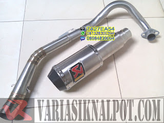 harga Knalpot Racing Jupiter MX King Satria FU 150 Akrapovic GP