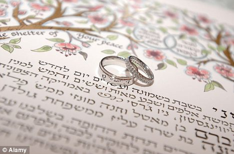  where they 39ll sign a ketubah the traditional Jewish marriage contract