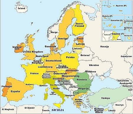 Verifica unione europea scuola primaria