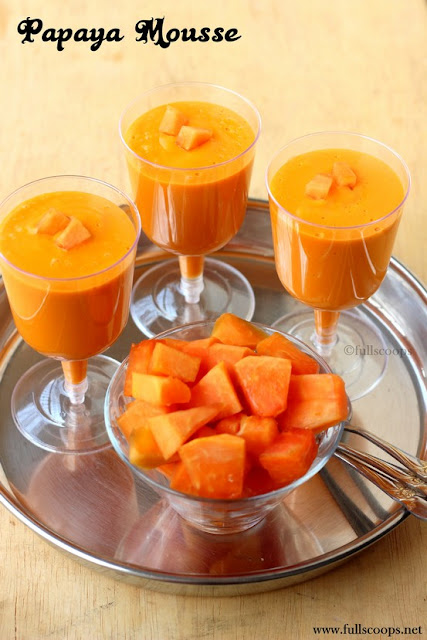 Papaya Mousse