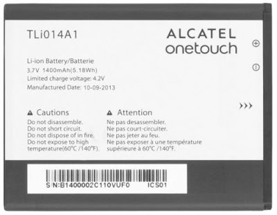 Alcatel TLi014A1 Bateria