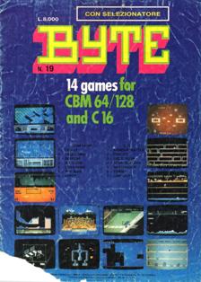 Byte Games. Mensile di videogiochi 19 - Aprile 1988 | PDF HQ | Mensile | Computer | Programmazione | Commodore | Videogiochi
Numero volumi : 35
Byte Games è una rivista/raccolta di giochi su cassetta per C64/128.
