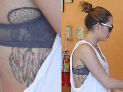 Miley Cyrus Tattoos