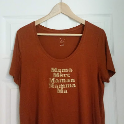 DIY Silhouette Cameo Mama T-Shirt by Lina and VI