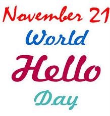 world hello day