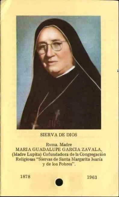 Resultado de imagen para Santa María Guadalupe García Zavala "Madre Lupita"