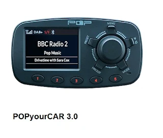 POPyourCAR 3.0 DAB/DAB+ adapter for car audio