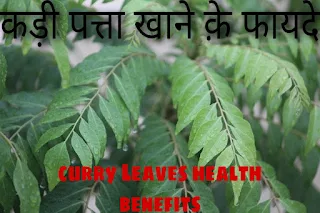 Curry Leaves health benefits