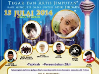 Iftar Ramadhan 2014 at Menara Kuala Lumpur to Raise Funds for Adik Firdaus 