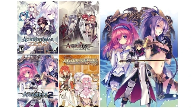 Buy Sell Agarest Generations Wars Cheap Price Complete Series