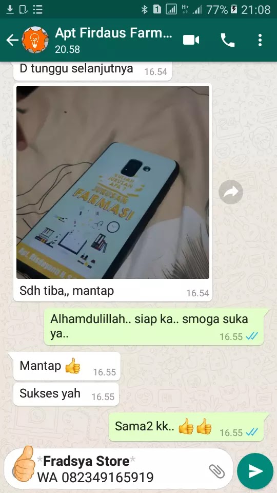 Testimoni Case HP Farmasi