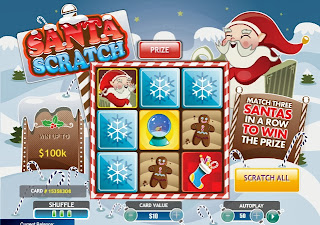 Free Santa Scratch Card