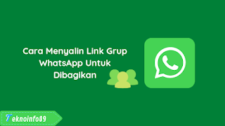 Cara Menyalin Link Grup WhatsApp Untuk Dibagikan
