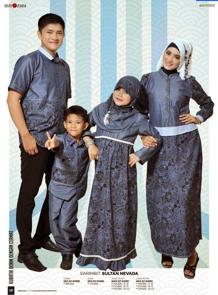 model baju seragam keluarga untuk lebaran  43 Baju Lebaran Untuk Keluarga, Trend Terbaru