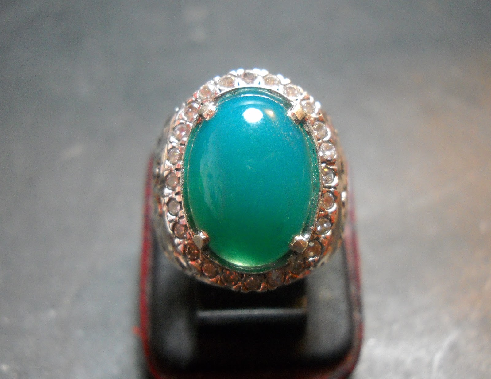 BC72- Batu Bacan Biru Palamea Kristal... Serat Halus !!!_SOLD