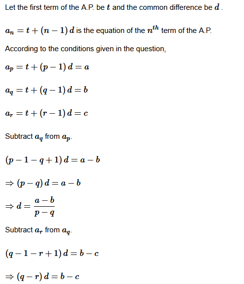 Solutions Class 11 Maths Chapter-9 (Sequences and Series)Miscellaneous Exercise