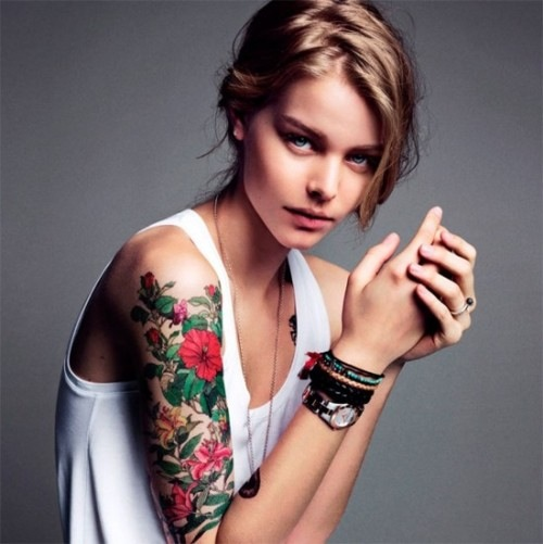 half sleeve tattoos for women