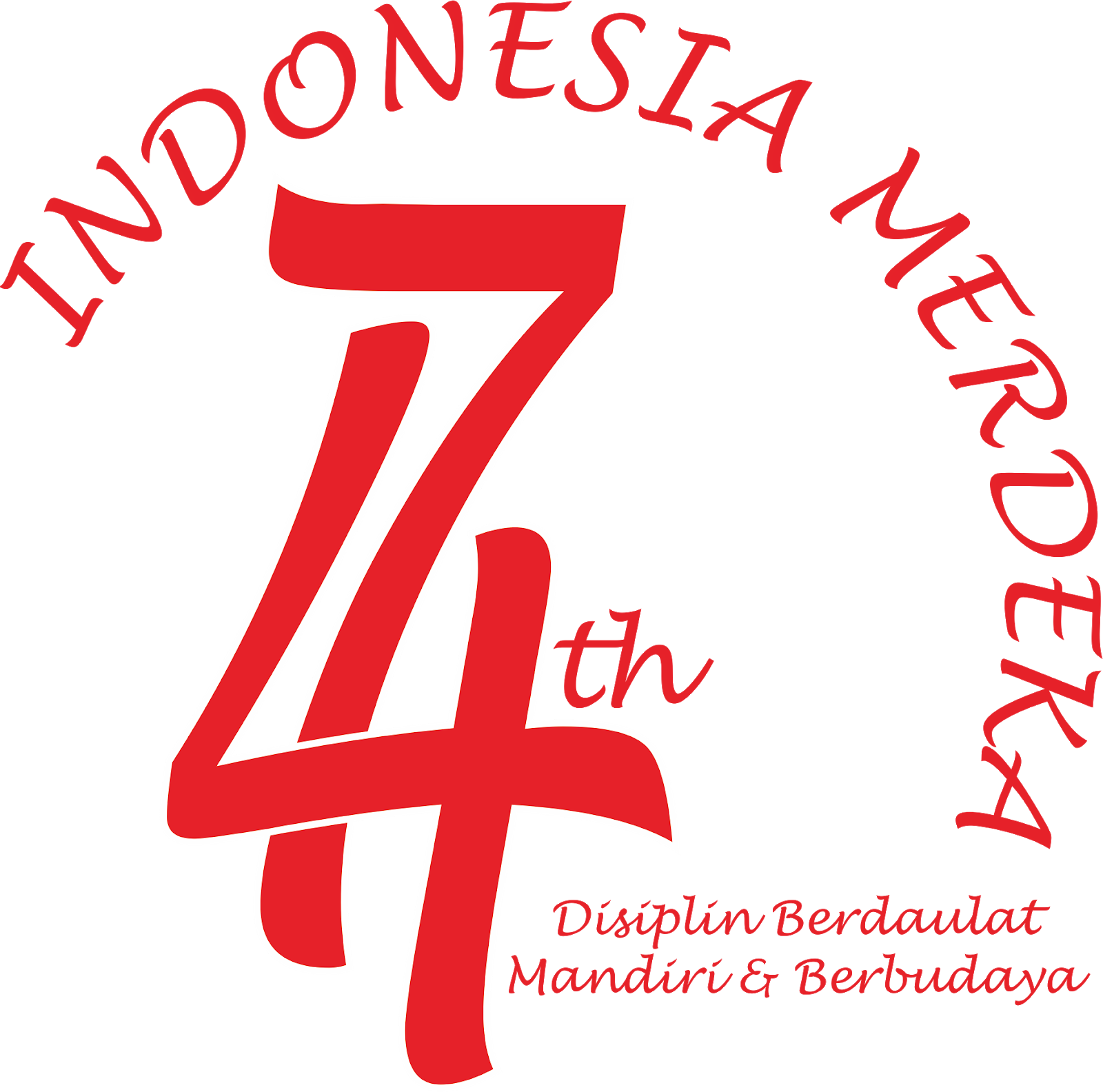 Logo 17 Agustus 2019 Ke  74  HHRMA Job Career Bali