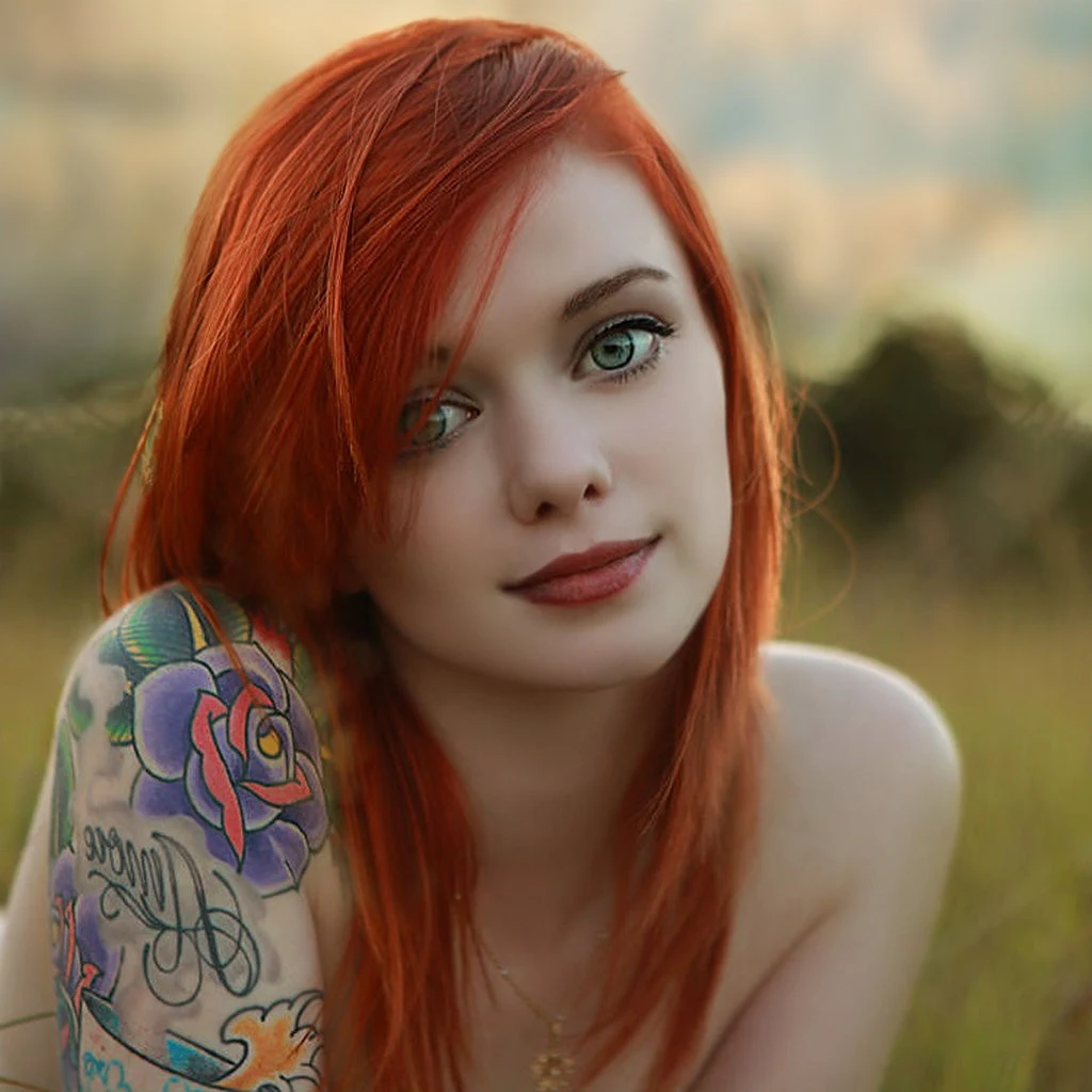 chica suicide girl tatuada