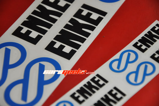 Enkei TARMAC EVO Sticker vinyl