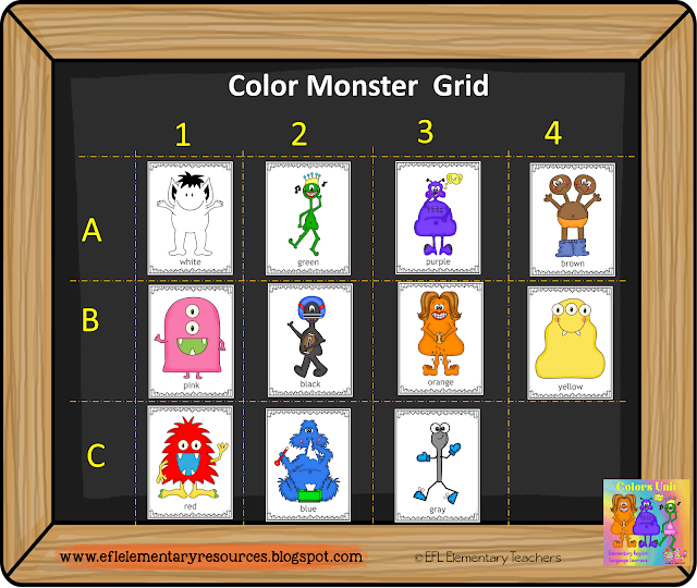 color flashcards grid