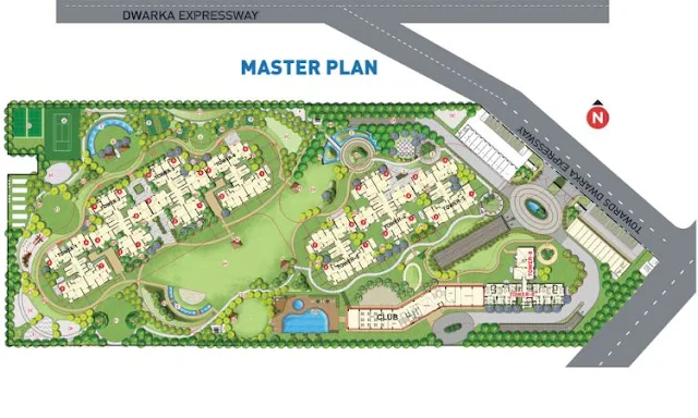 site plan of Hero Homes 104