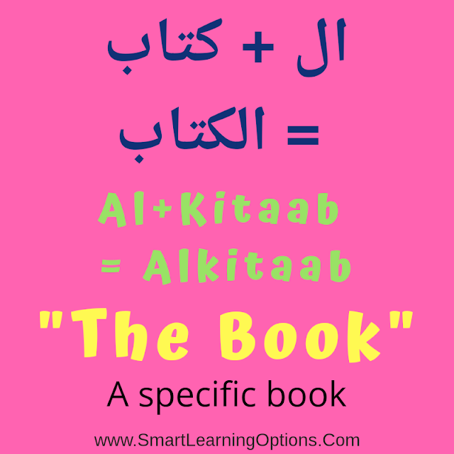 Arabic Grammar Basics presence of the definite article