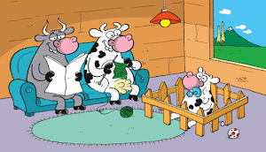 Sütaş'tan Karikatürler
