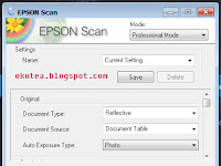 cara scan printer epson L210, L220