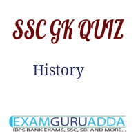 SSC Previous year History Questions