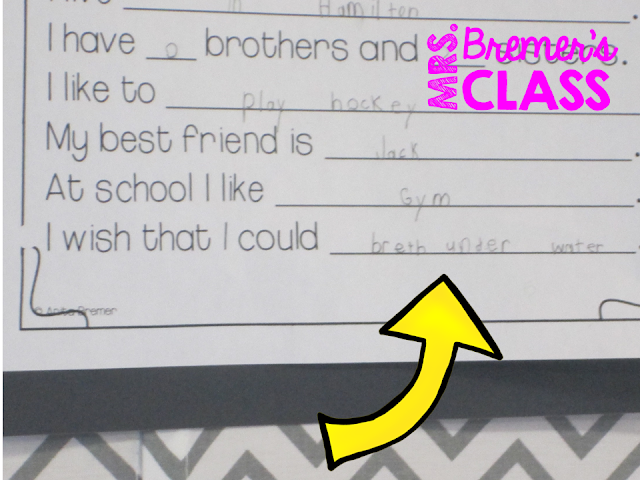 Selfies! an All About Me craftivity perfect for the beginning of the school year. #backtoschool #allaboutme #1stgrade #2ndgrade #bulletinboards #classroomsetup