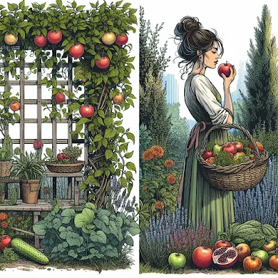 Growing Apple Trees:  A Simple Guide